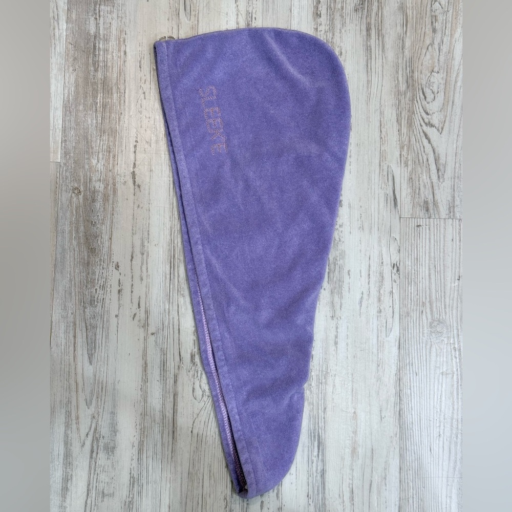 Purple Hair Towel Wrap